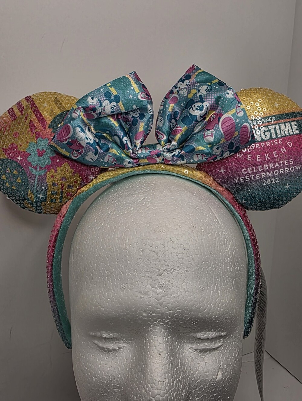 runDisney 2022 Disney Parks Springtime Surprise Weekend Minnie Ear Headband NWT